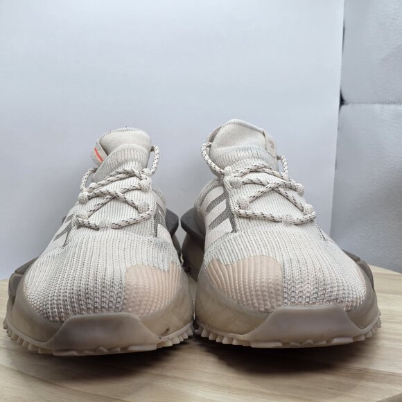 adidas NMD S1 Wonder Taupe Bliss Orange Boost Running Sneakers Trainers Mens 12 - Picture 2 of 9